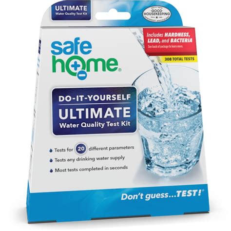 water hardness test strips menards|menards safe home water test kit.